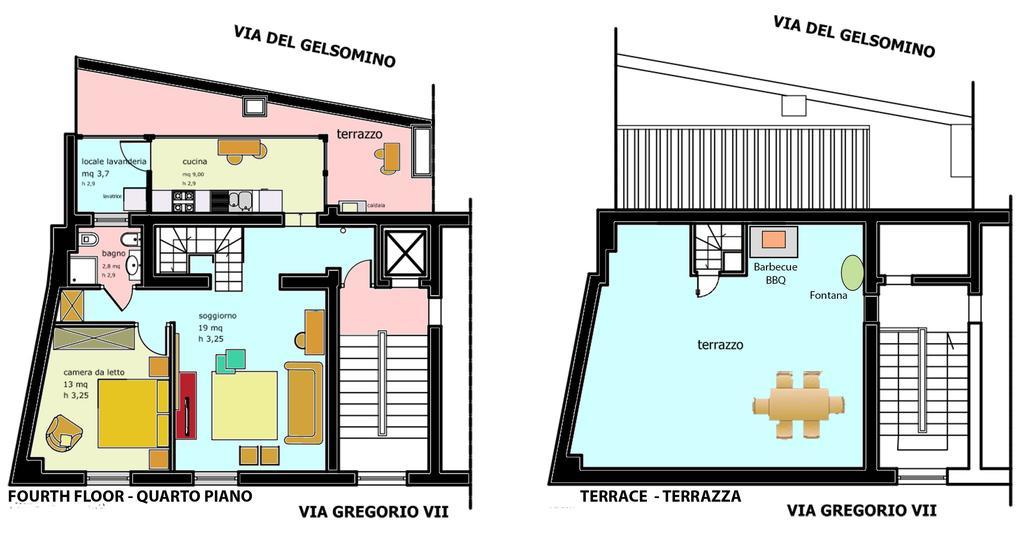 Vatican Penthouse Near S.Peter'S Square โรม ภายนอก รูปภาพ